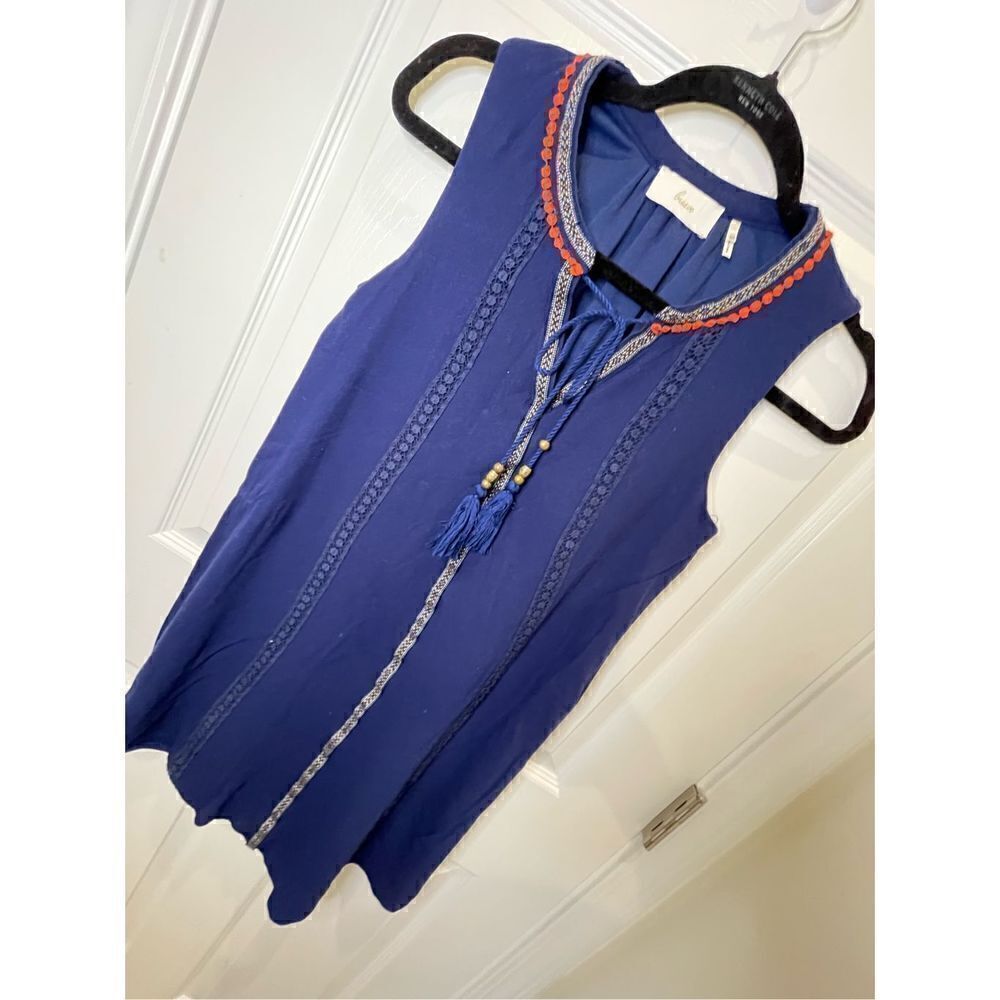 Braeve women’s lined sleeveless dress navy blue small